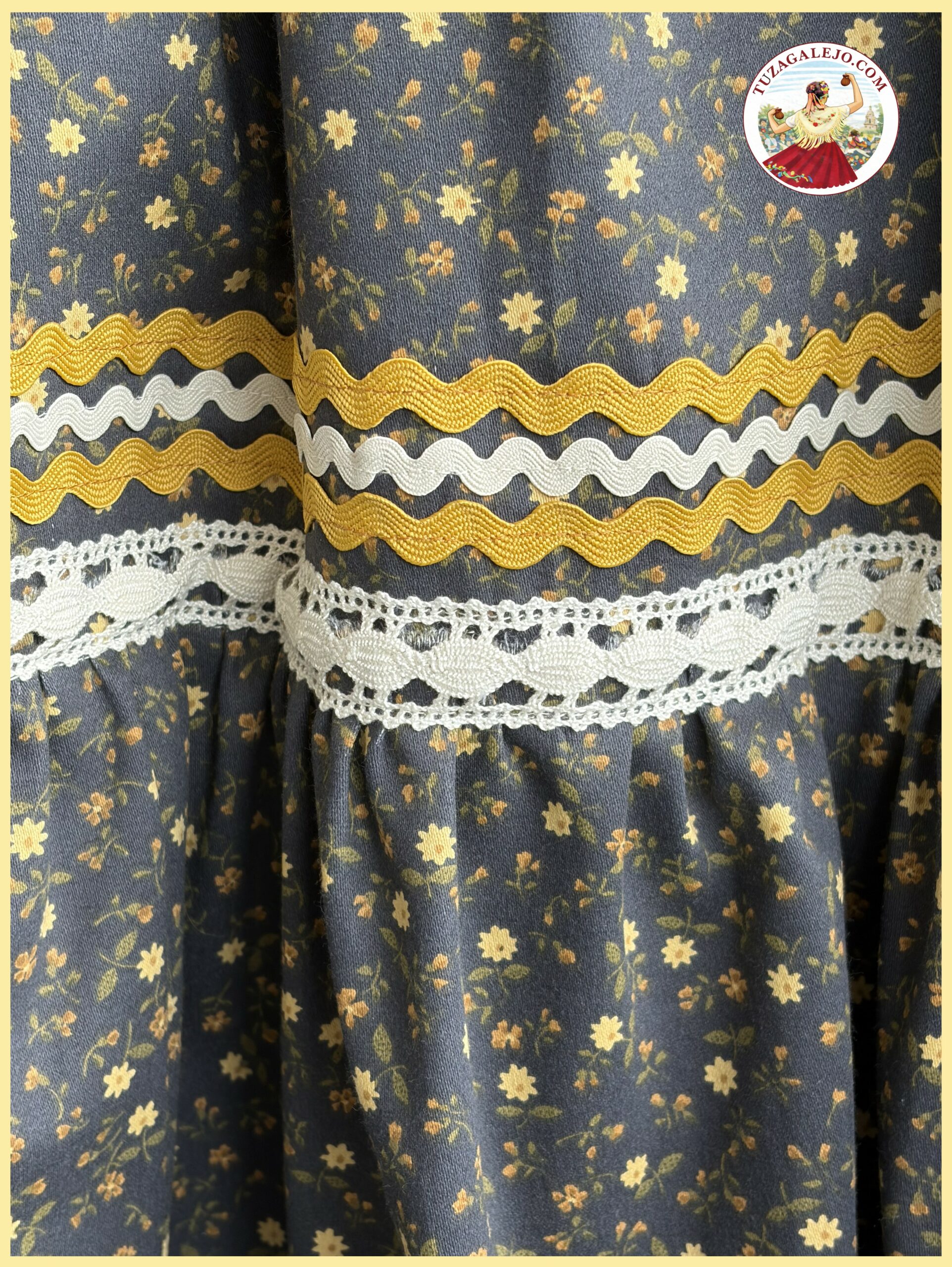 ESTAMPADO FLORAL OSCURO - Imagen 3