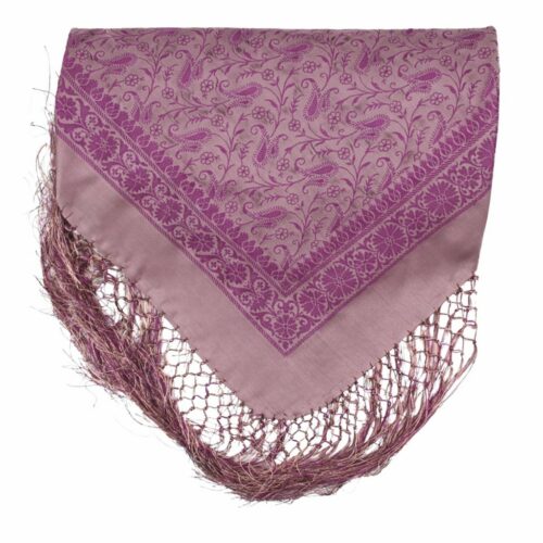 PAÑUELO FLECOS MORADO